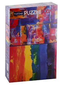 Пазл HATBER Premium 500+500 эл. 2 картинки в 1 коробке-Абстракция