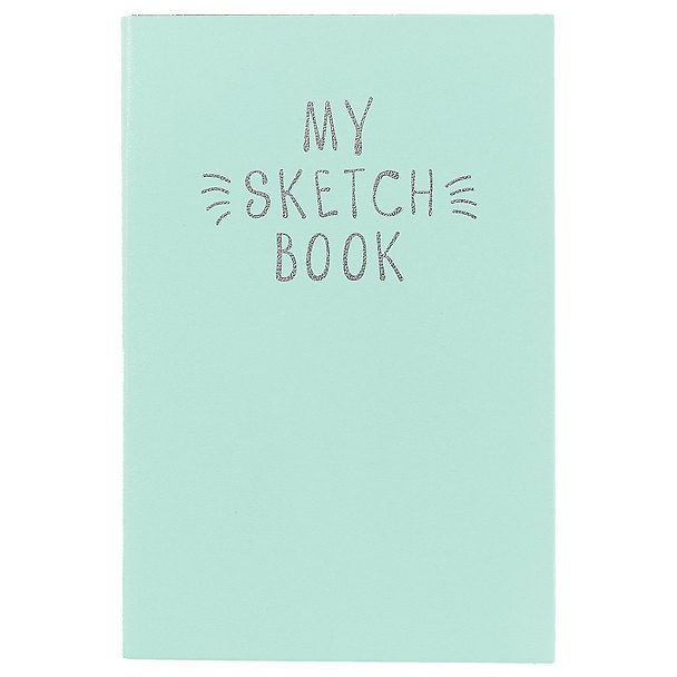 Скетчбук «My Sketchbook», мятный, 120 листов 2638041 — 1