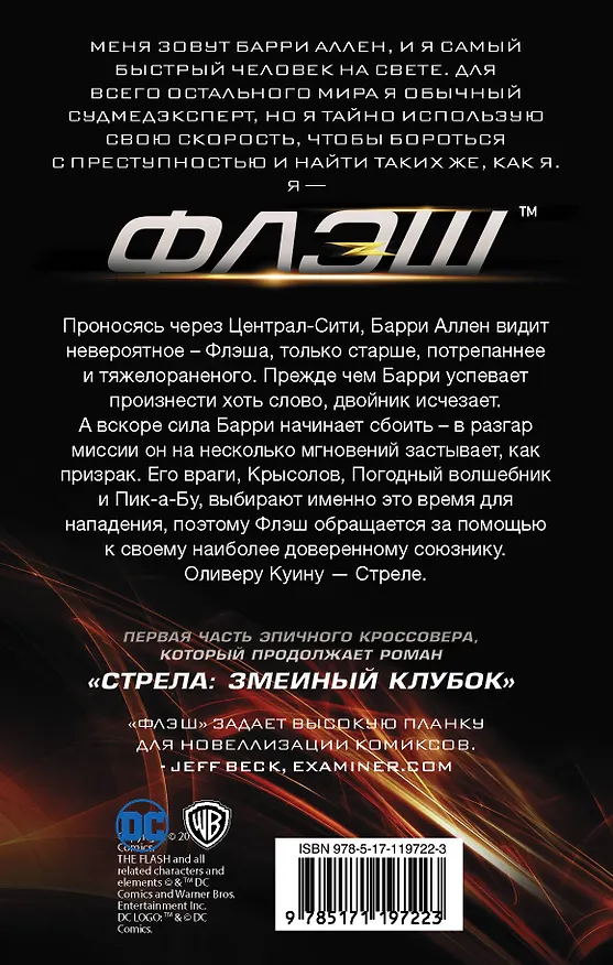 Книга Флэш: преследование Барри Аллена (Клэй Гриффит) — 2