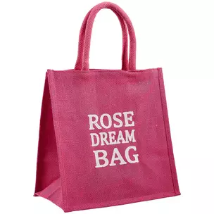 Сумка джутовая S Rose dream bag (30х30х18) (ДЖ2019-2) — 2713396 — 1