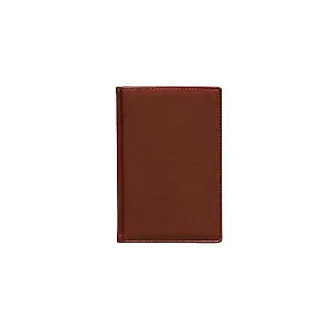 Алфавитная книга А6 96л 85*145 "Корсика" коричневая, inФОРМАТ