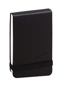 Блокнот 90*140 96л лин. "Reporter" черн.иск.кожа, тв.переплет, резинка, тонир.блок, инд.уп.