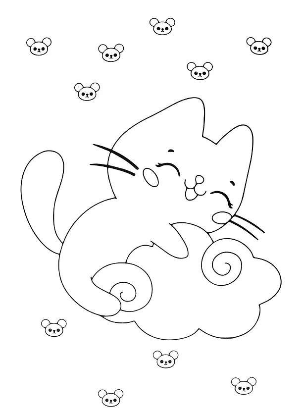 Книга Maxi-Раскраска. Няшки котики () — 2