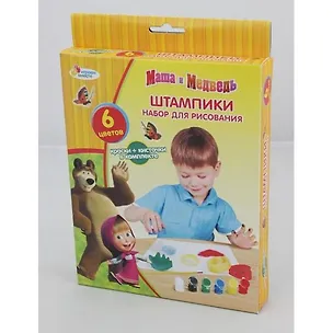 Набор для рисования Маша и Медведь (3752-MM) (173909) (Играем вместе) (коробка) 2381046