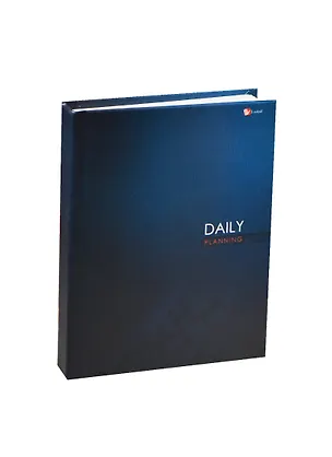 Ежедневник недат. А6 112л "Офисный стиль. Синий" 7БЦ, мат.ламинация, Listoff 233738