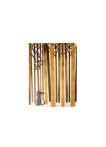 Записная книжка А6 46л кл. "The lonely wolf", сшивка, AnAn