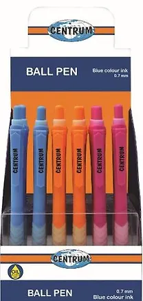 Ручка шариковая Centrum, Line, синяя 0,7 мм 346239