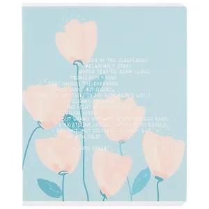 Тетрадь в клетку Be Smart, "Pastel. Розовые цветы", 48 листов