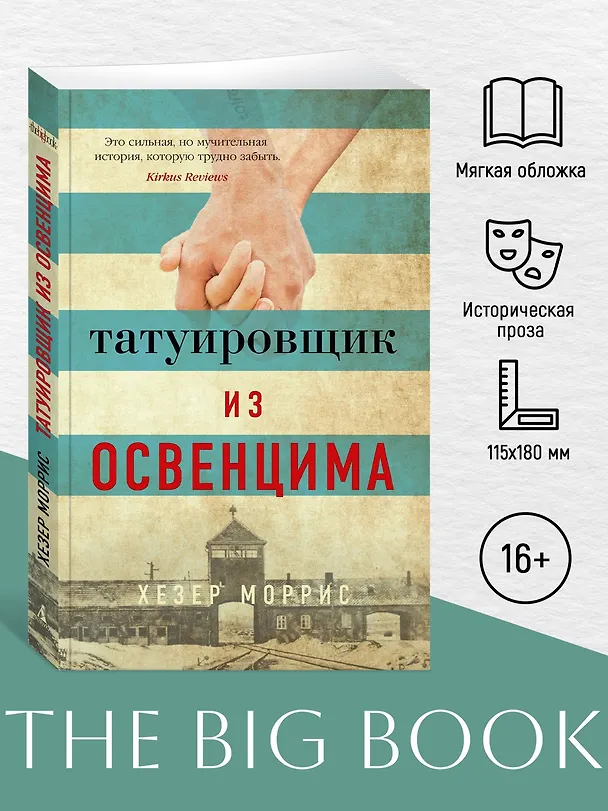 Книга Татуировщик из Освенцима (Хезер Моррис) — 5