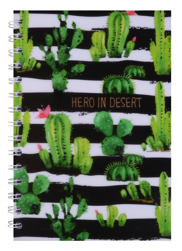 Тетрадь общая «Hero in desert», 96 листов в клетку, А5, в ассортименте - Hai Bin 245090 — 1