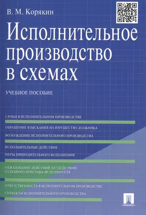 Исполнительное производство в схемах: учебное пособие — 2484970 — 1