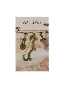 Заготовка для декора Art idea Фурнитура Подвес "Булавка бронзовая" метал. QA-2395"