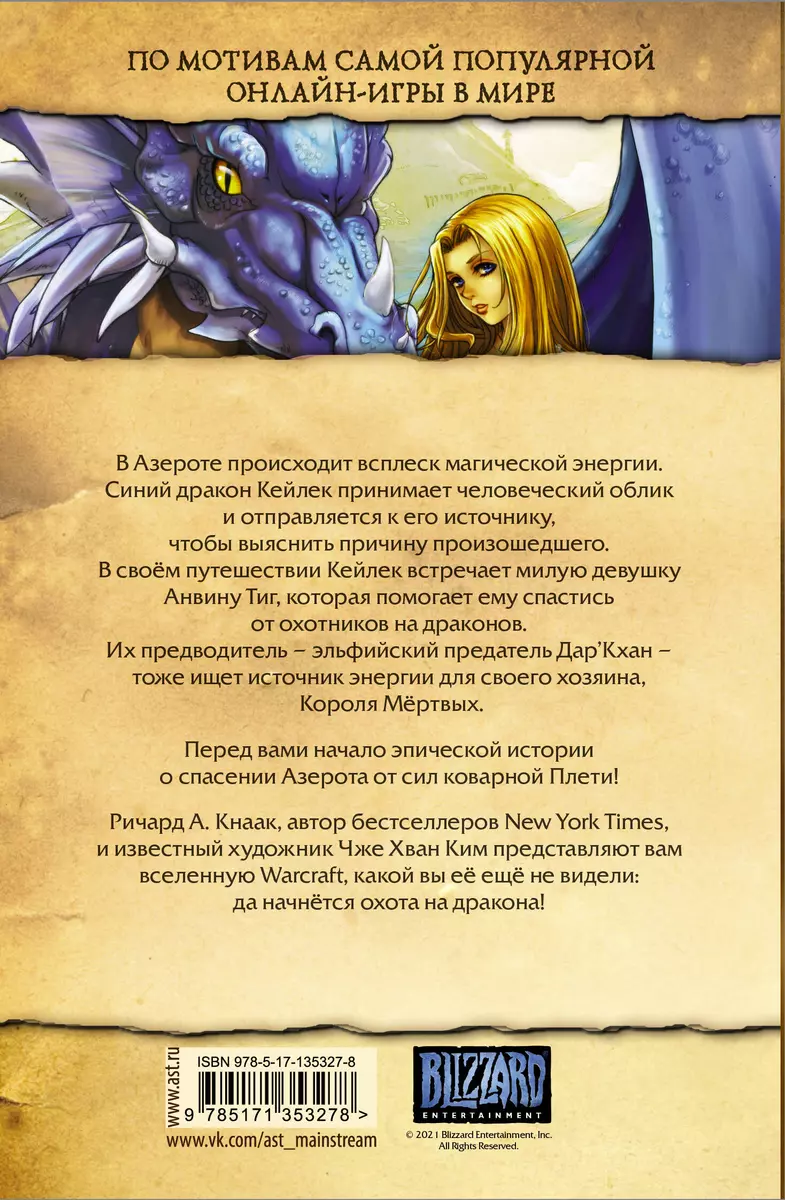 Warcraft. Трилогия Солнечного колодца: Охота на дракона (Ричард Кнаак) -  купить книгу с доставкой в интернет-магазине «Читай-город». ISBN:  978-5-17-135327-8