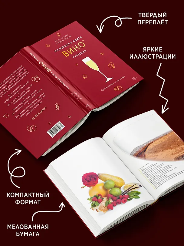 Книга Маленькая книга гурмана. Вино (Якопо Коссатер) — 6