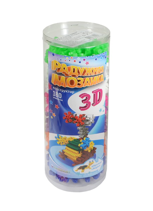 Конструктор «Радужная мозаика 3D №2», Биплант 2495308 — 1