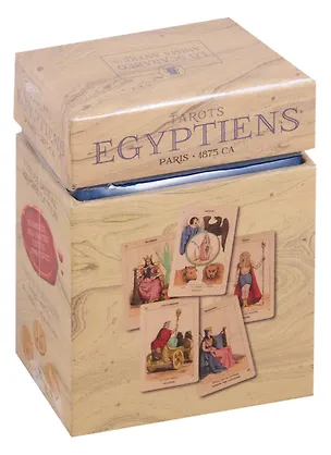 Книга Tarot Egyptiens = Египетское Таро Эттейлы. Лимитированное издание (78 карт + мультиязычкая инструкция) ()