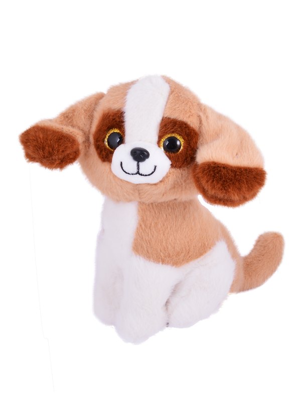 Мягкая игрушка Щенок с длинными ушками коричневый, 20см 2843287 — 1