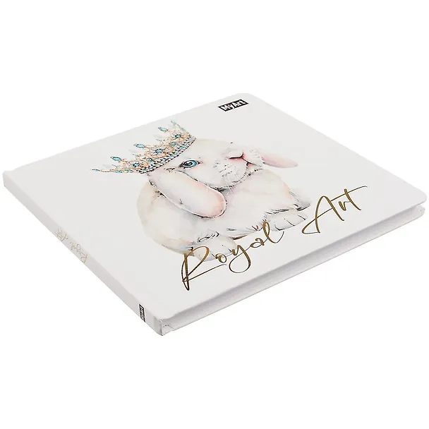 Скетчбук 200*200 40л "Кролик" белый офсет, 160г/м2, тв.обложка 2948688 — 2