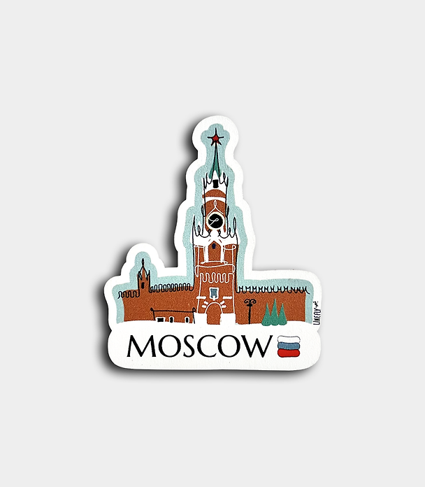 Магнит Кремль (Москва) (5х5) (MAG00-MSK0029-F-EN) 3140110 — 1