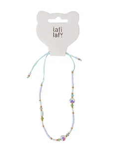 Браслет из бисера голубой (12-253004-С34) (Lafilaf)