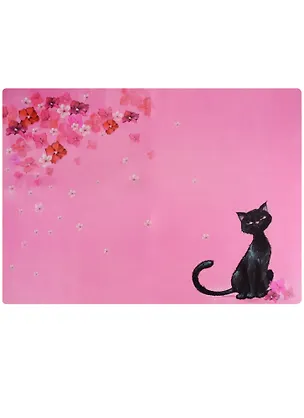 Клеенка для уроков труда "Котик" 500*700мм 247483