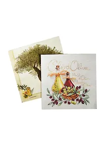 Набор салфеток для декупажа Оливы (НСД2142) (2шт) (упаковка)