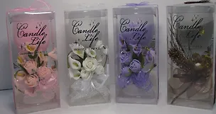 Свеча 4 вида в подарочной упаковке (07-6) 2344466