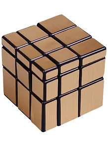Игра, Головоломка, Кубик золото 5,5см 12-01561-S16