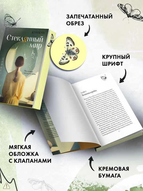 Книга Стеклянный мир (Кун Кун) — 8