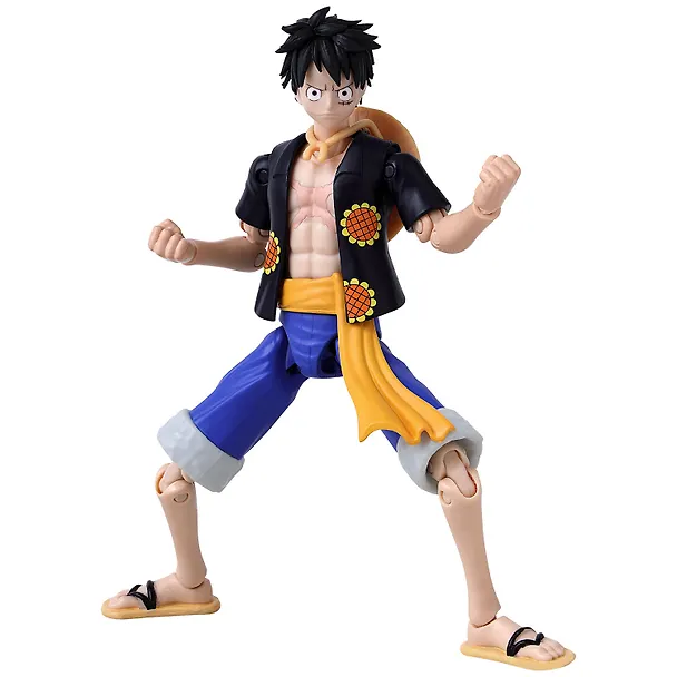 Экшн-фигурка Bandai  Ван Пис Луффи Дресс Роза (17см) (67776) 3130682 — 18