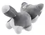 Мягкая игрушка Собака-хаски (11094800) серый — 3093862 — 3