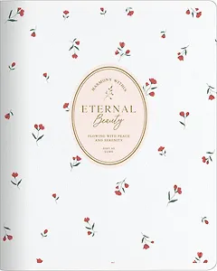 Тетрадь 48л кл. "Posy", белый, карт.обл., микротекстурирование, ламинация, тиснение золотой фольгой, скрепка