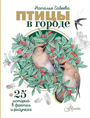 Книга Птицы в городе. 25 историй в фактах и рисунках (Наталья Габеева)