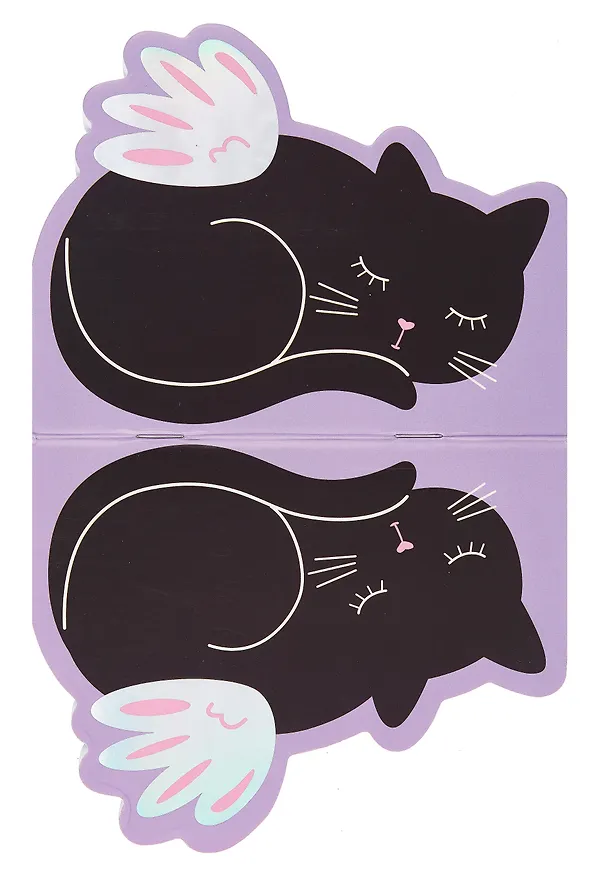 Записная книжка «Cat wings» А6+, 32 листа в линейку, сшивка, Yoi 3050047 — 5