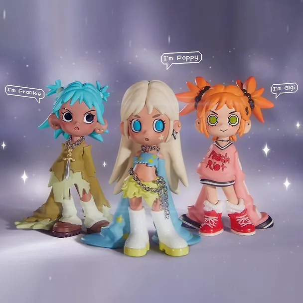 Фигурка коллекционная Pop Mart - Lil Peach Riot: Loading! Series 10х7х7, в ассортименте, в непрозрачной Сюрприз-коробке 3106467 — 17