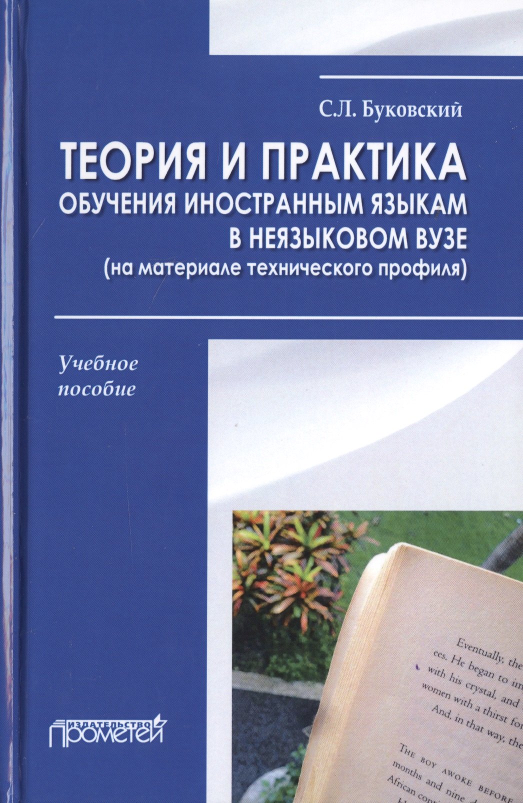 

Теория и практика обучения иностранным языкам в неязыковом вузе (на материале технического профиля). Учебное пособие