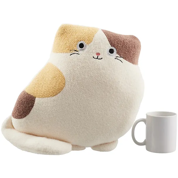 Мягкая игрушка Котик пятнистый (текстиль,ворс) (40х39) (12-01014-6290) 2767310 — 2