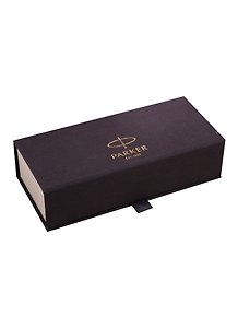 Ручка шариковая Parker, Sonnet Black Lacquer GT, подарочная черная