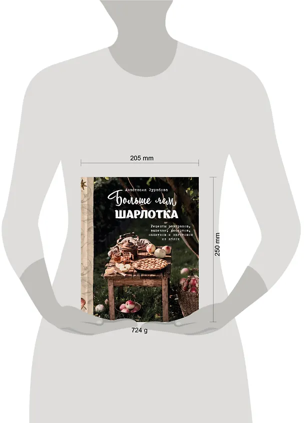 Книга Больше чем шарлотка. Рецепты завтраков, выпечки, десертов, напитков и заготовок из яблок (Анастасия Зурабова) — 14