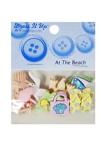 Набор пуговиц At The Beach (412) (упаковка)