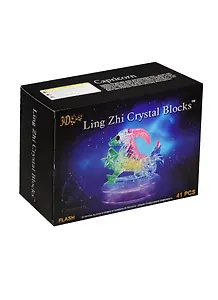 3D Crystal Puzzle Знаки Зодиака Козерог со светом (9053A)