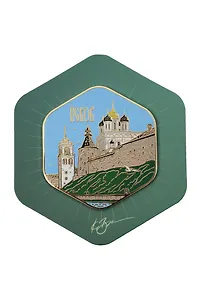 Магнит Кремль 1 (Псков) (пск 101)