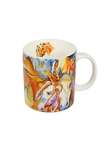 Кружка-гигант Удивительный Мир Лошадей (700мл) (G013-3 Horse) Gift Land
