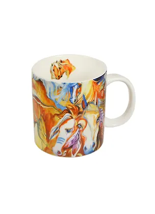 Кружка-гигант Удивительный Мир Лошадей (700мл) (G013-3 Horse) Gift Land 2395974