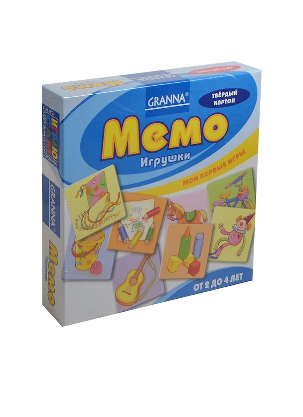 Развивающая игра, Мемо, "Игрушки" 2429457 — 1