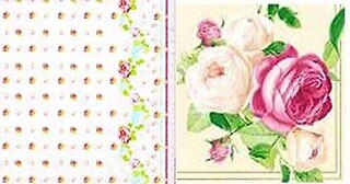 Наб. салф. для декупажа Мелкие розы/Розы розовые (6425/193111) (2шт) 2297355 — 1