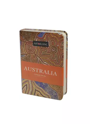 Записная книжка А6 144л "Australia" тв.переплет, нелин.блок, ляссе, карман на форзаце, ART-BLANC — 230593 — 1