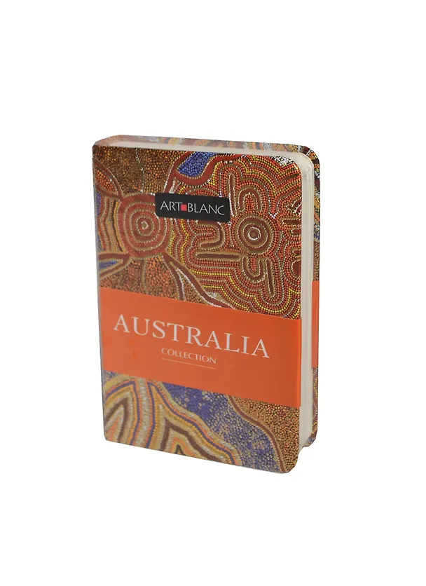 Записная книжка А6 144л "Australia" тв.переплет, нелин.блок, ляссе, карман на форзаце, ART-BLANC 230593 — 1