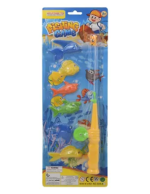 Игра, Shantou Gepai, Рыбалка магнитная (удочка, 6 рыбок) 322063