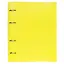 Тетрадь 120 листов, клетка, "Line neon" желтая, на кольцах, на резинке — 3104472 — 1